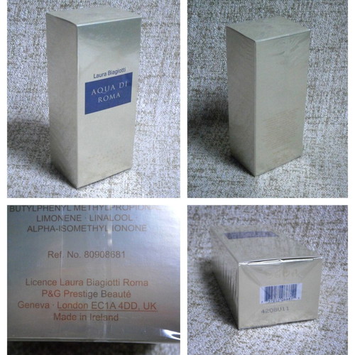 Aqua di Roma gift set EDT 100ml and body lotion new
