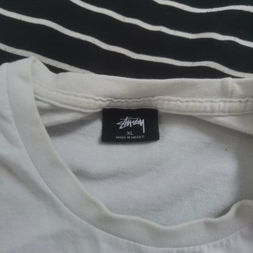 Stussy T-shirt like new, white, XL