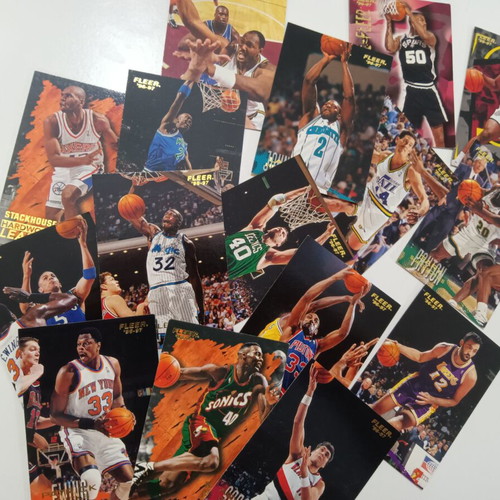 NBA Fleer 96-97 authentic card collection, 120 pcs