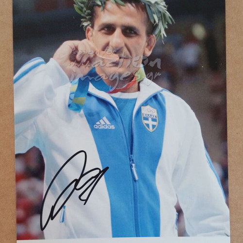 Artiom Kiouregkian autograph new from Athens 2004 Olympic Games