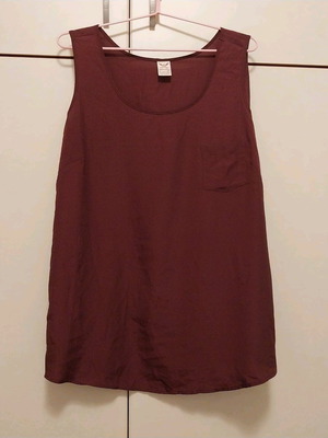 Faded Glory No 2X Purple Blouse like new, sleeveless plus size