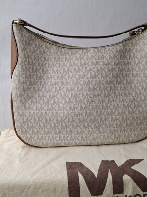 Michael Kors τσάντα χειρός και χιαστί σαν καινούργιο, μπεζ