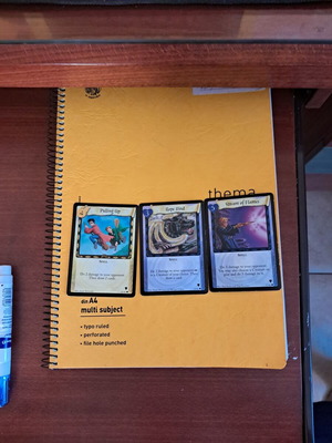 Κάρτες Harry Potter trading card game μεταχειρισμένες, σετ 3