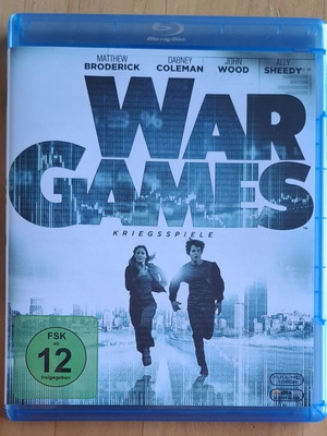 WarGames Blu-ray like new, thriller drama sci-fi