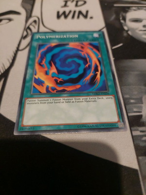 Polymerization Yu-Gi-Oh! card used
