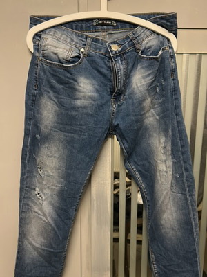 Bitsiani men's jeans size 48 like new, blue