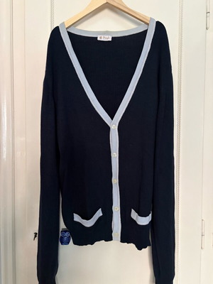 Pringle of Scotland cardigan blue with light blue details like new