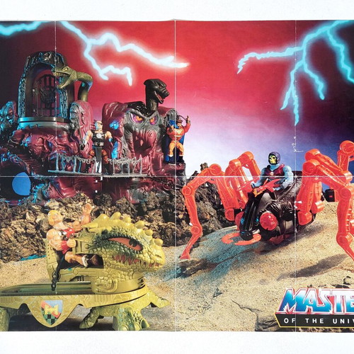 He-Man Masters of the Universe Collectible Poster El Greco 80s like new