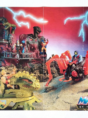 Αφίσα He-Man Masters of the Universe συλλεκτική El Greco 80s σαν καινούργιο