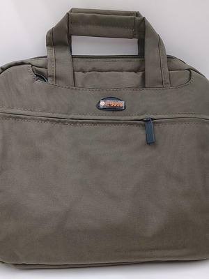 E-BOSS laptop shoulder bag dark green new