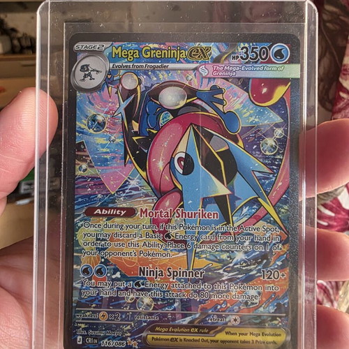 Mega Greninja Chaos Rising special illustration card like new