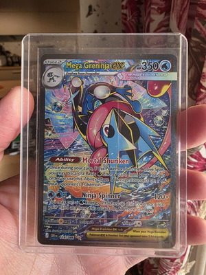 Mega Greninja Chaos Rising special illustration card like new