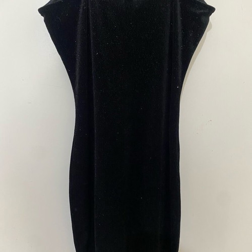 H&M Divided Shimmering Black Mini Dress like new