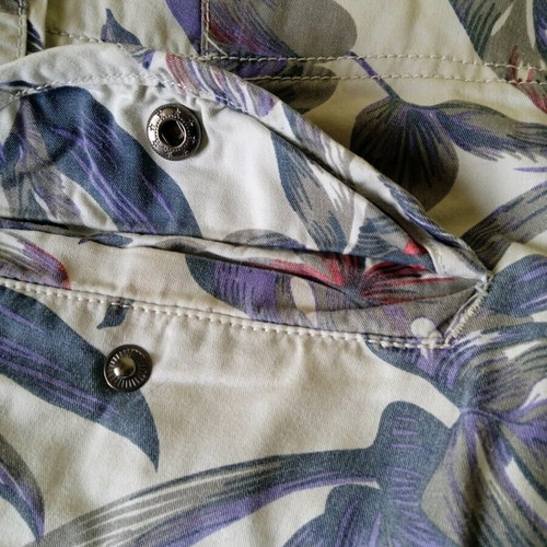 Cargo floral Bermuda Black Number vintage size 52 used