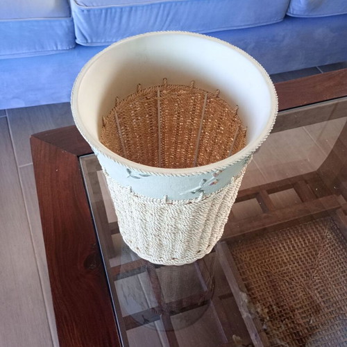 Wicker basket vase new, country style