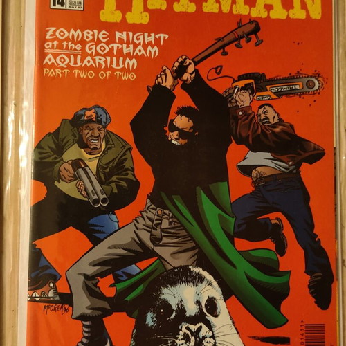 Hitman #13-14 comic books like new, Zombie Night at the Gotham Aquarium