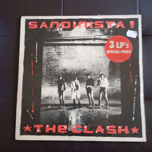 The Clash Sandinista 3LP used, Dutch edition