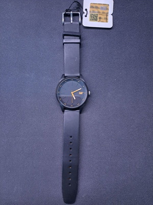 CAT Insignia Ανδρικό Ρολόι 43mm Σαν Καινούργιο με Μαύρο Καουτσούκ Λουράκι