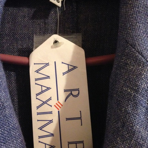 Blazer 100% linen Arte Maxima No36 new, blue