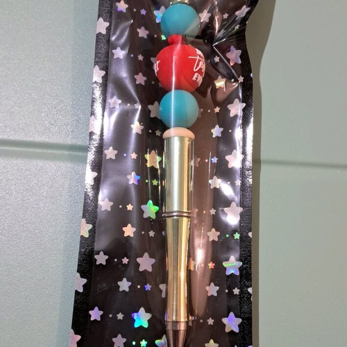 Handmade pens with black ink, new