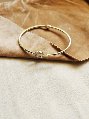 925 gold plated silver bracelet