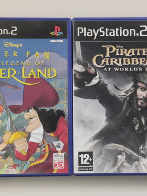 PS2 Disney bundle used with Peter Pan and Pirates of the Caribbean