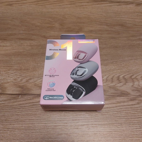 YUNZII C1 Silicone Ergonomic Wireless Mouse New