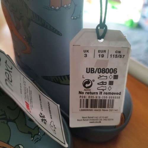 Children's boots new with lining, thermal, size 19