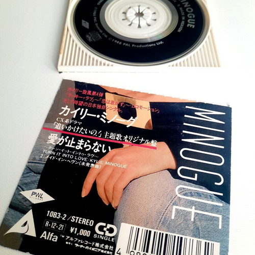 Kylie Minogue Turn It Into Love 3 inch CD single used, pop