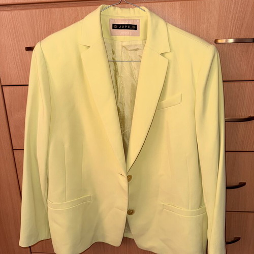Neon jacket Jupe like new, yellow, size L