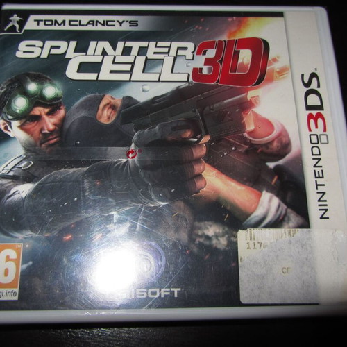 Splinter Cell 3D Nintendo 3DS new sealed