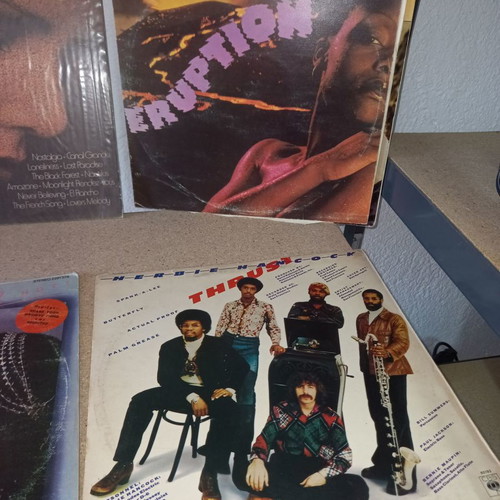 Collectible vinyl records used, pack of 20, Bob Dylan, Abba, Beatles