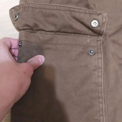 Cargo women's brown pants used, size S
