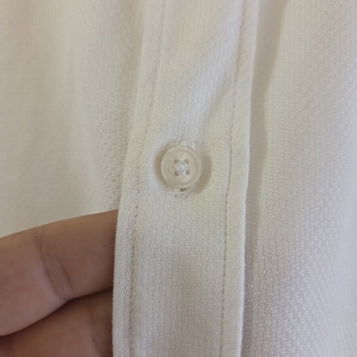 ZARA MAN Premium white dress shirt XL with cufflinks, Italian fabric