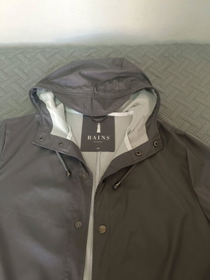 Rain waterproof jacket like new, gray, size S