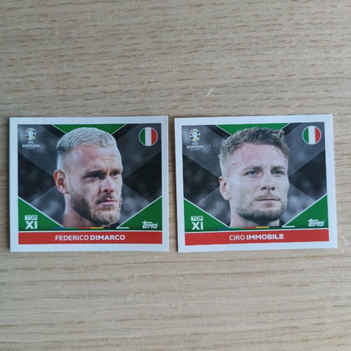 Euro 2024 topps sticker collection new