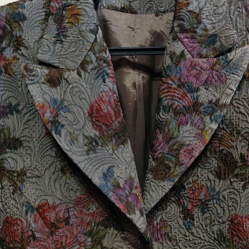 Brocade Printed Jacket Lola Size 48 New