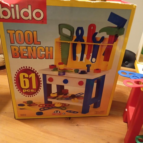 Bildo Tool Bench για παιδιά μεταχειρισμένο με αρχικό κουτί
