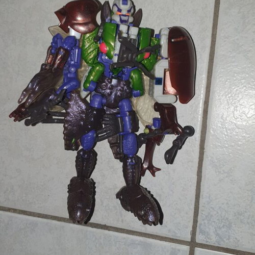 Transformers Beast Wars figures used, some complete, some incomplete