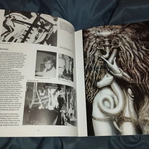 HR Giger ARh+ art book, Taschen Basic Art series, English edition