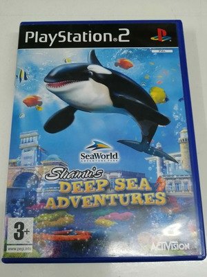 Shamu's Deep Sea Adventures PS2 παιχνίδι μεταχειρισμένο, περιπέτεια