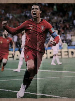 Διπλή αφίσα Cristiano Ronaldo - Harry Kane καινούργια, 68x49 εκ.