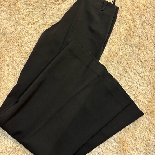 Fabric pants used, size L, black