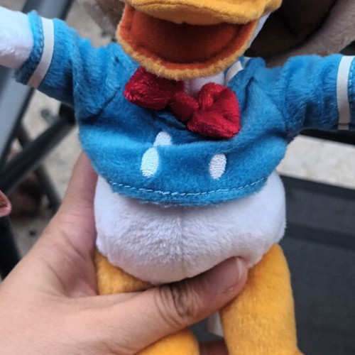 Donald Duck plush like new from Disney Store The Three Caballeros