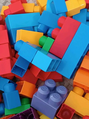 Παιδικά τουβλάκια Fisher-Price Mega Bloks μεγάλο σετ σαν καινούργιο