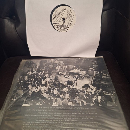 The Cramps Gravest Hits 12" EP 1st UK vinyl pressing 1979 like new