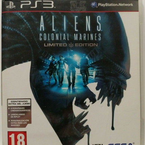 Aliens Colonial Marines Limited Edition for PlayStation 3 like new