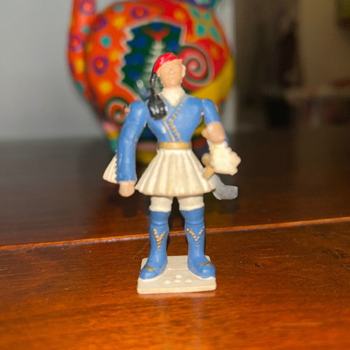 Pal soldier officer Evzones figure like new with good paint