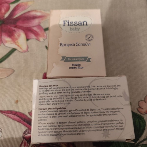 Baby soap and Himalaya salt soap like new