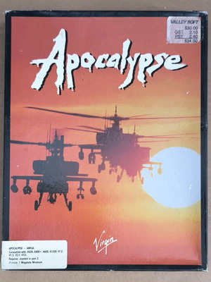 Apocalypse (Virgin) (Amiga) like new